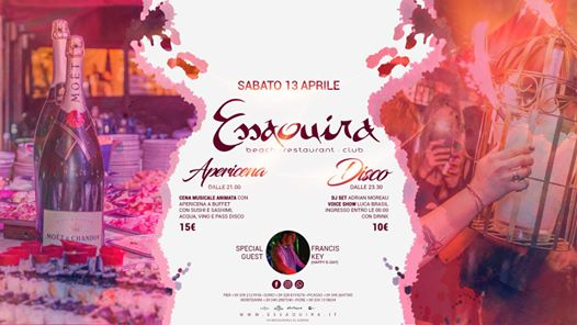 Sabato 13 Aprile, Apericena Animato & Discoteca #EssaClub