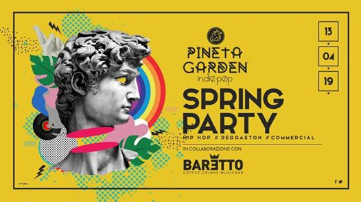 BARETTO ON TOUR •SPRING PARTY• PINETA GARDEN