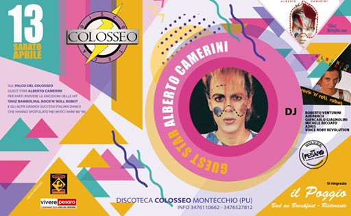 We Pesaro Disco History - Guest Alberto Camerini - Colosseo