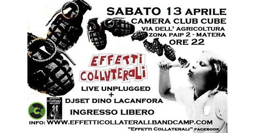 Effetti Collaterali & Dino Lacanfora DJ Set Live at Camera Club