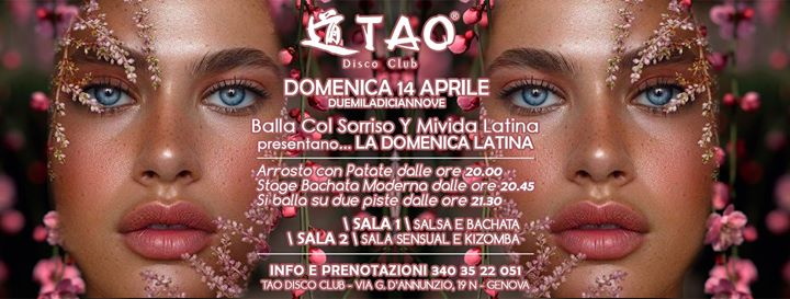 Balla Col Sorriso Y Mivida Latina @TAO - dom.14/04/2019