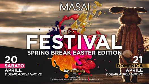 Masai Club - Spring Break Festival / Easter Edition 20 & 21 Apr