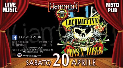Guns n' Roses - Locomotive Night Show@Jammin' Club