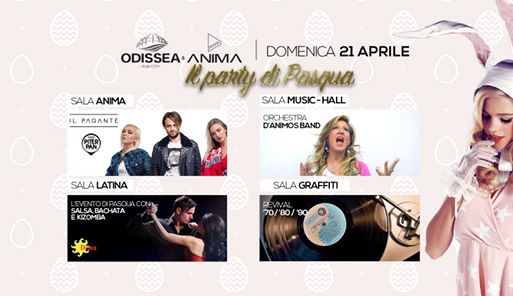 Odissea - Anima Club | Pasqua 2019