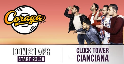 Coraga live ''Clock Tower'' Cianciana