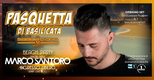Pasquetta 2019 || MARCO SANTORO DJ