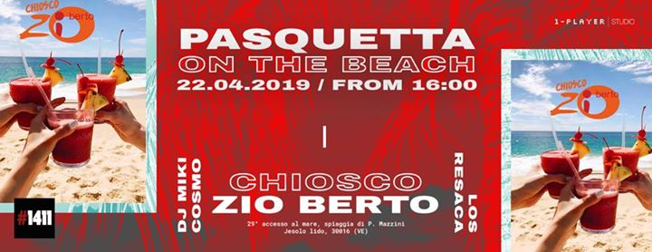 Pasquetta on the Beach // chiosco Zio Berto // Lunedì 22 Aprile