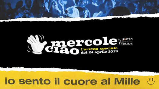 Mercoleciao, il Ciao di Mercoledì • 24/04 • Evento Speciale!