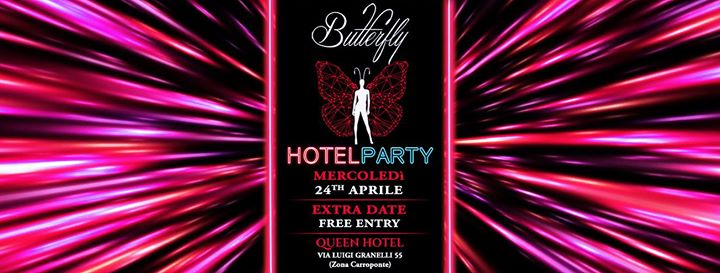 Butterfly Mercoledì 24.04 - For Woman -Free Entry tutta la notte