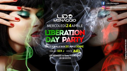 Liberation Day Party - One Night al Lido 24.04.2019
