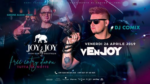 Torino • Venerdì 26-04-2019 • VenJoy • Joy&Joy