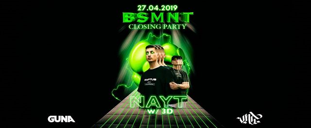 Basement - NAYT Closing party - Lattepiùlive 27.04.19 #bsmnt
