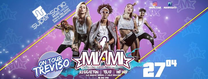 MIAMI (Reggaeton, Trap on tour), donne free entry fino alle 24