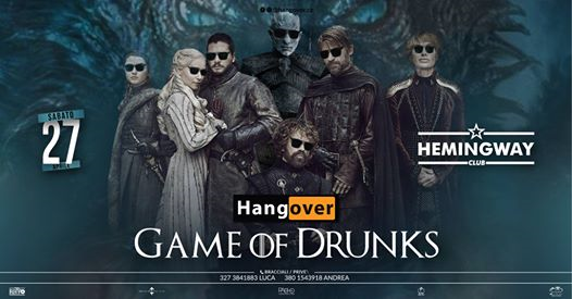 Hangover - Game of Drunks | 27.04