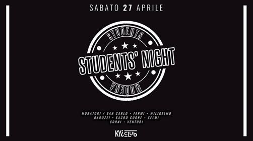 STUDENTS’ NIGHT - La notte degli studenti - 27.0