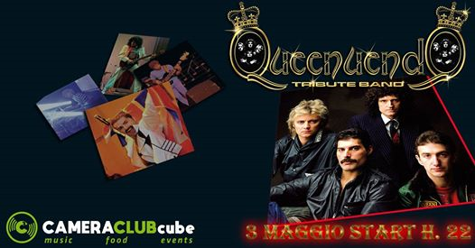 Queenuendo A Queen Tribute Live at Camera Club cube