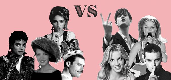 80s vs 90s | Pop Icons