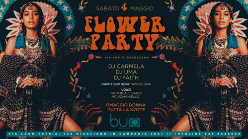 Buio Club - Flower Party - Sabato 4 Maggio 2019