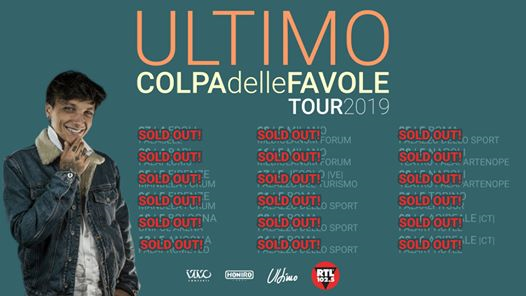 Ultimo in concerto a Bologna *sold out*