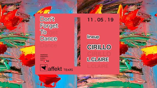 11 . 05 - Don't Forget to Dance - Cirillo, L.Claire