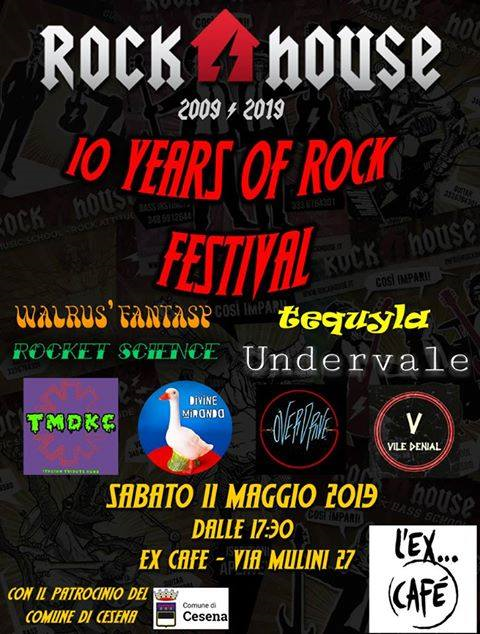 ROCK HOUSE - 10th Anniversary Rock Festival