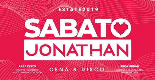 Sabato Jonathan - Cena & Disco