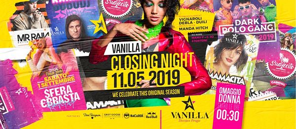 Closing party ★ Vanilla - Perugia ★ Thank you all