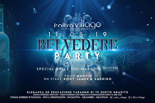 #SpringSeason pres.: “Belvedere Party” 11.05.19