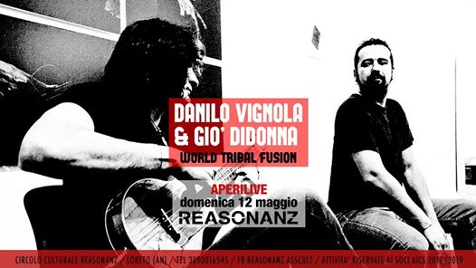 Danilo Vignola & Giò Didonna [world tribal fusion] aperilive
