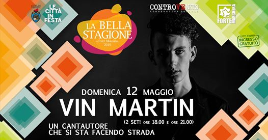 Vin Martin · LIVE · 12/05 · FORTE Marghera