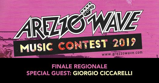 Finale Regionale Arezzo Wave Music Contest w/ Giorgio Ciccarelli