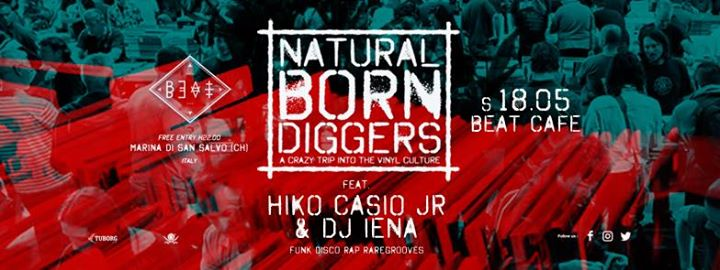 ‘Natural Born Diggers’ ft. HIKO CASIO JR & DJ IENA | Beat Cafe