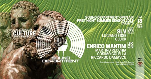 Sound Department Open Air 18.05 w/ Slv and Enrico Mantini