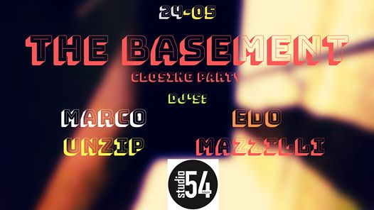 The Basement [Closing Party] at Studio54