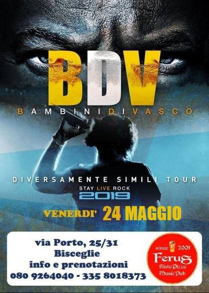VASCO special tribute live at FERUS con i " Bambini DI VASCO "