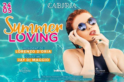 Ven 24 Maggio - Summer Loving - Cabiria
