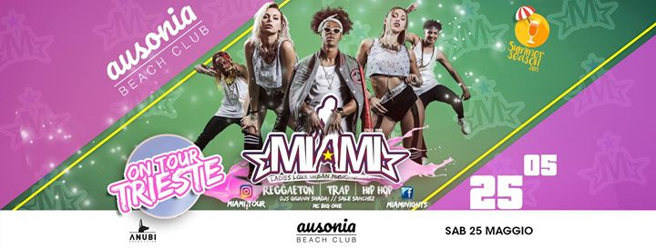 MIAMI | Reggaeton, Trap on tour - Ausonia (TS)