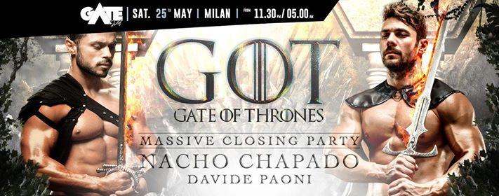 Gate Of Thrones - Massive Closing Party - Sat. 25 May - District
