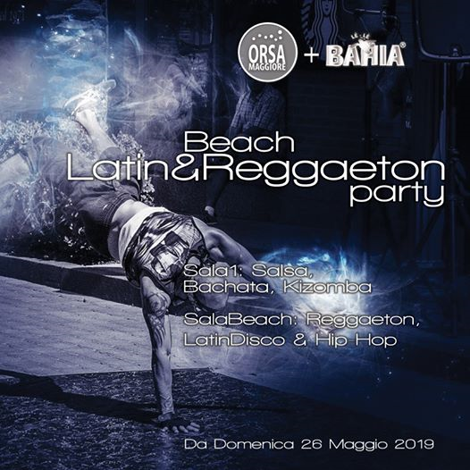 Beach Latin&Reggaeton Party Domenica ORSA Maggiore