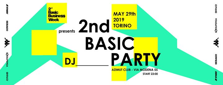 Basic Business Week pres. 2nd Basic Party at Azimut Club