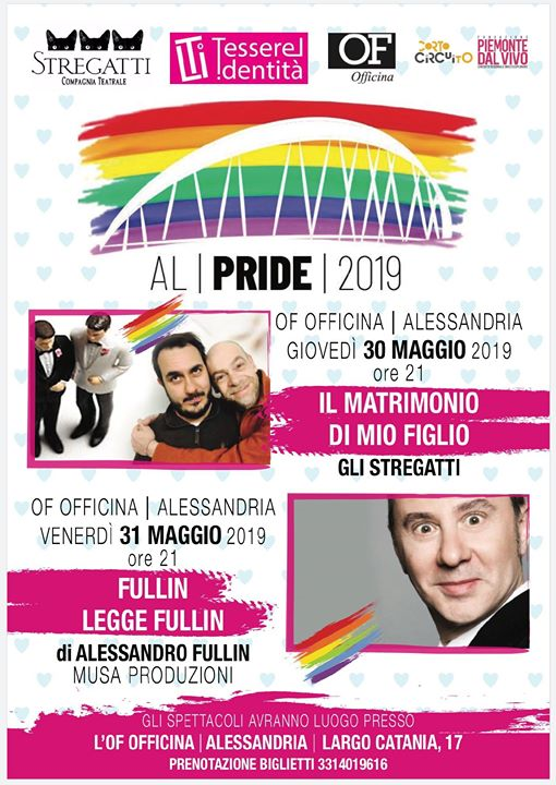 Teatro Al Pride-30\31 maggio
