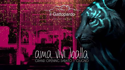 Il Gattopardo Grand Opening 01.06.19 Ama Vivi Balla