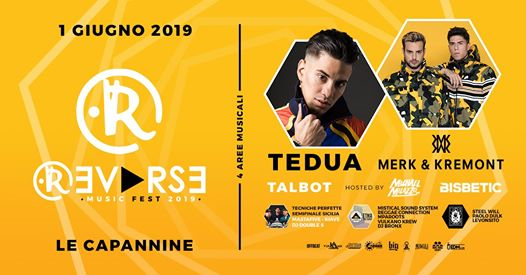 Reverse Music Fest 2019 - 1 Giugno @Le Capannine