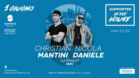 Supporter InTheHouse presents Christian Mantini e Nicola Daniele