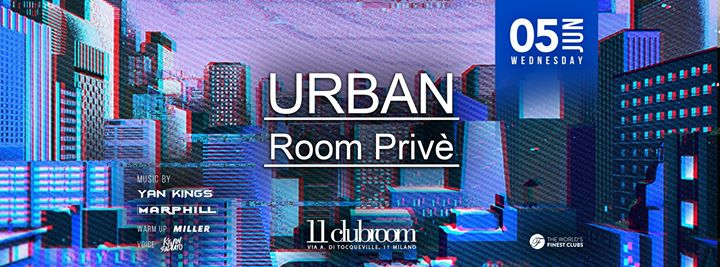 Urban Room Privè Party 05.06.2019 @11clubroom