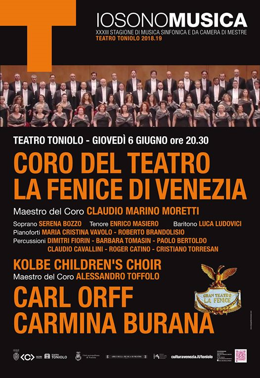 Carmina Burana al Teatro Toniolo - Coro del Teatro La Fenice