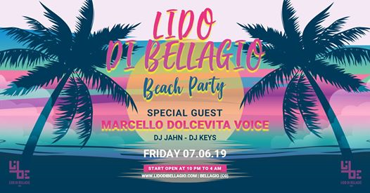 Lido di Bellagio - beach Party - 07.06.19