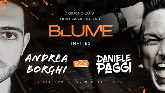 Blume Invites: Andrea Borghi & Daniele Paggi