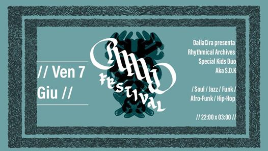 // R.A.W Festival - Rhythmical Archives & Special Kids Duo Djset