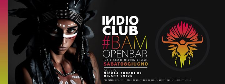BAM Openbar | Indio Club